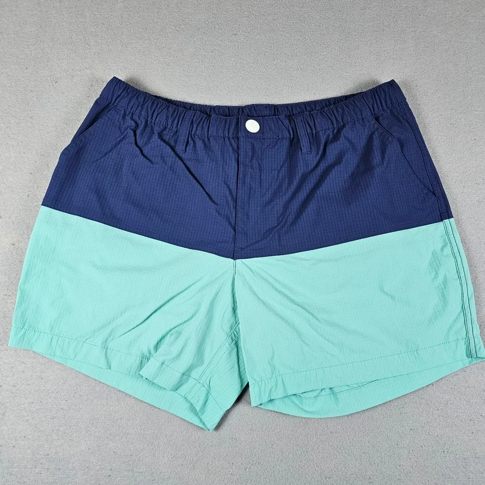 Chubbies Boat Shorts Mens Medium Blue Aqua 5